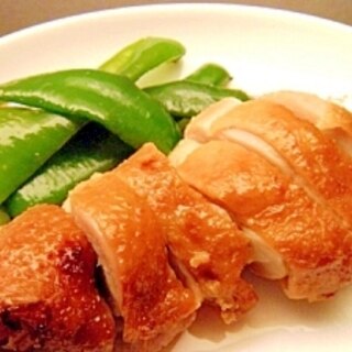 鶏肉の生姜ポン漬けグリル